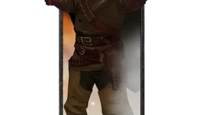 Tampilan visual slot Dead or Alive 3 Wanted dengan tema Wild West yang kelam