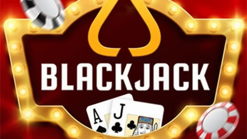 Tampilan antarmuka permainan kartu Blackjack Neo